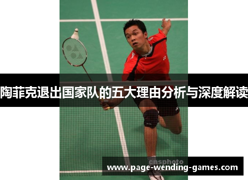 陶菲克退出国家队的五大理由分析与深度解读